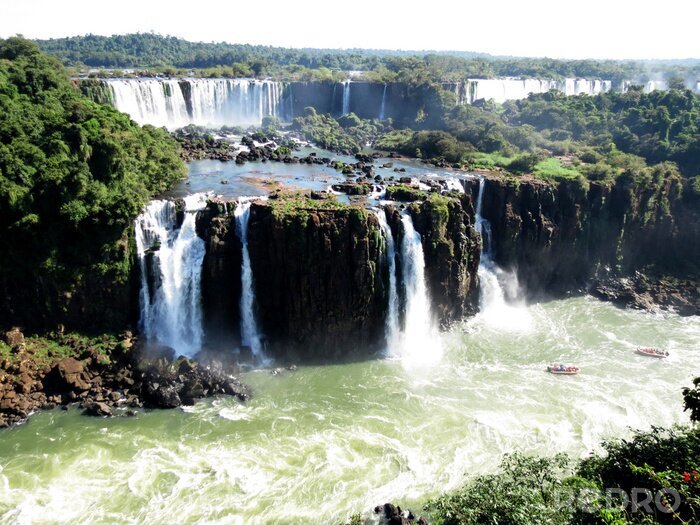 Fototapete Wasserfall in Brasilien