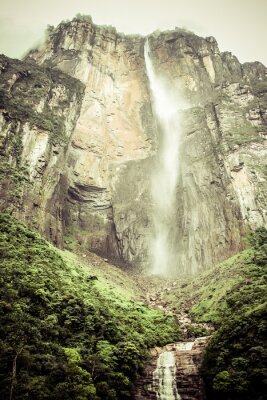 Fototapete Wasserfall in Venezuela