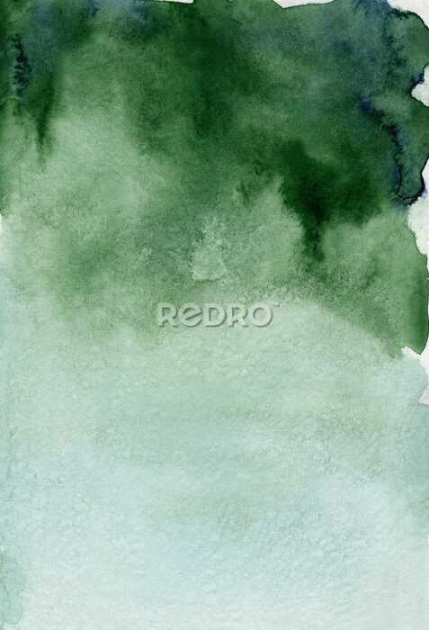 Fototapete Watercolor abstract texture Hand drawn background