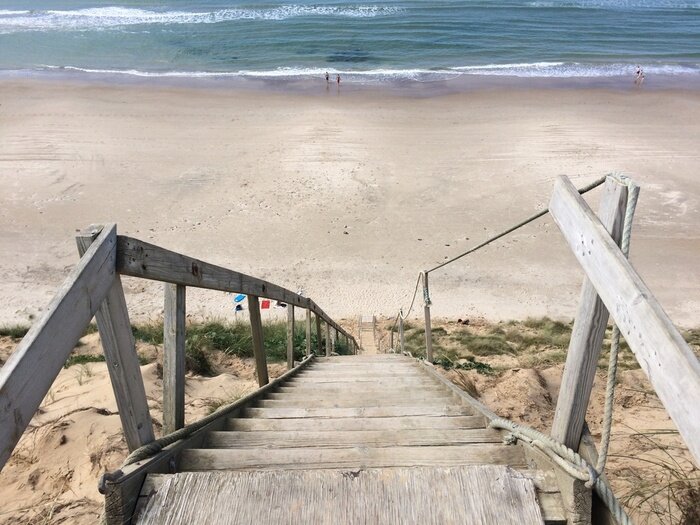 Fototapete Weg zum Strand