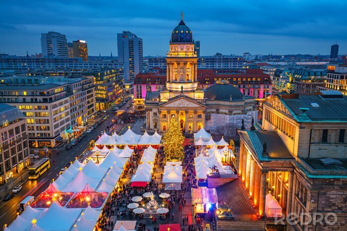 Fototapete Weihnachtsmarkt in Berlin