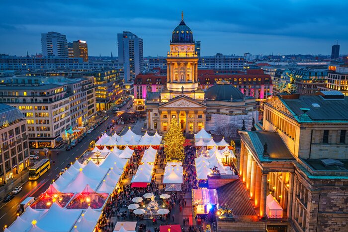 Fototapete Weihnachtsmarkt in Berlin