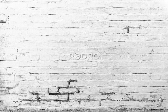 Fototapete Weiße Wandstruktur