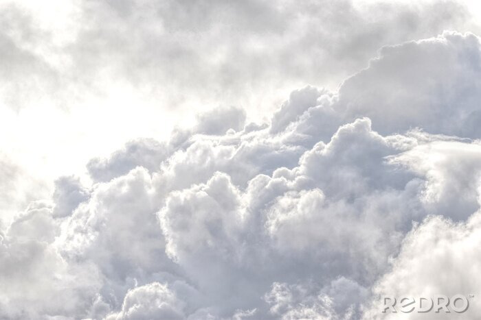 Fototapete Weiße Wolken