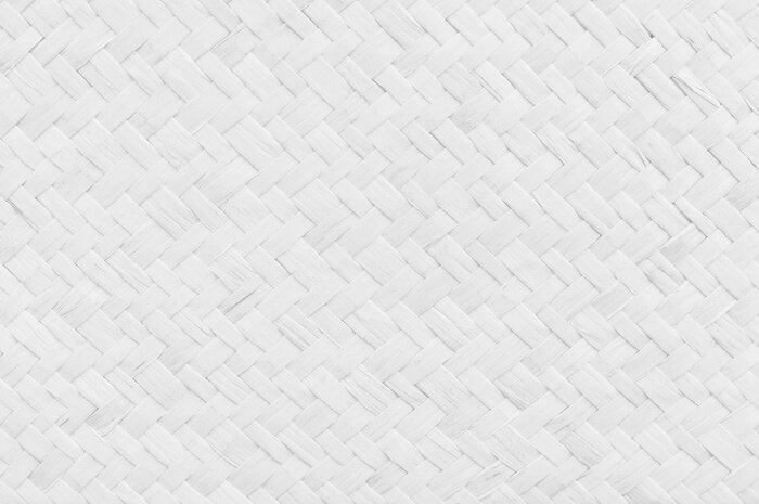 Fototapete Weißes 3D-Geflecht