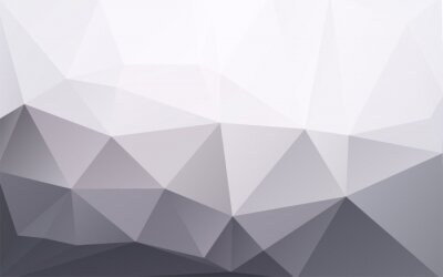 Fototapete WeißGraue 3D Blöcke