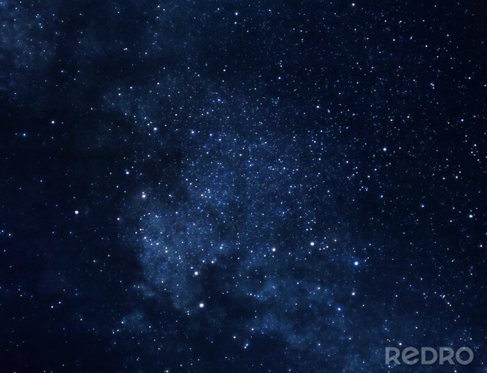 Fototapete Weltraum mit funkelnden Sternen