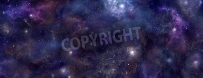 Fototapete Weltraum mit Sternen