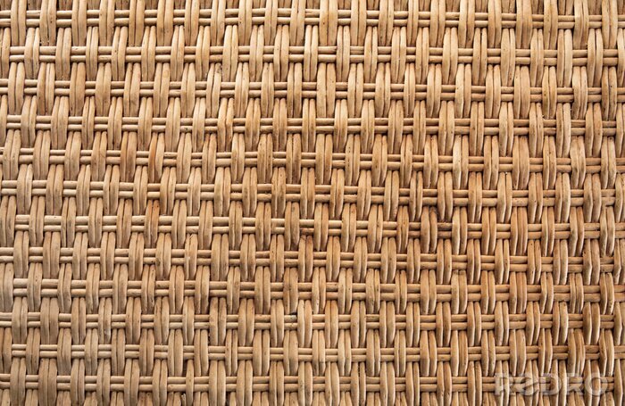 Fototapete Wicker basket texture