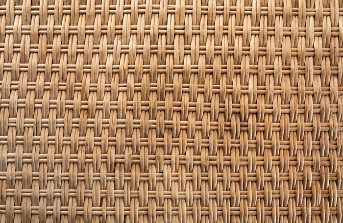 Fototapete Wicker basket texture