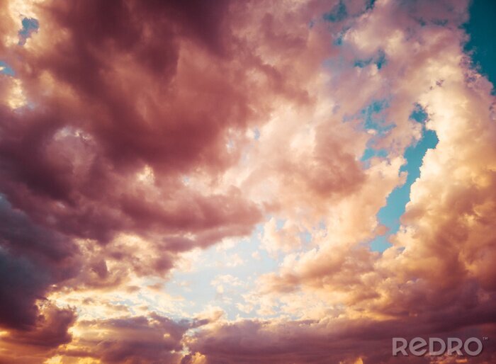 Fototapete Wolken Himmel Sonnenschein