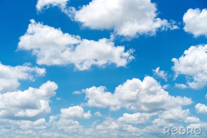 Fototapete Wolken in hellen Schattierungen