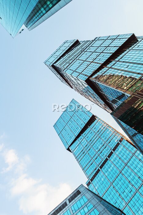 Fototapete Wolkenkratzer Moscow International Business Center Moscow-City