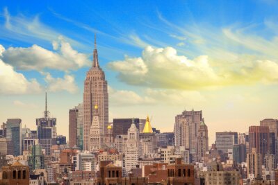 Fototapete Wolkenkratzer von Manhattan