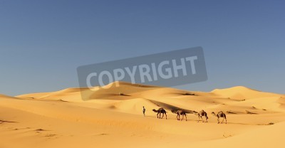 Fototapete Wüstenlandschaft der Sahara
