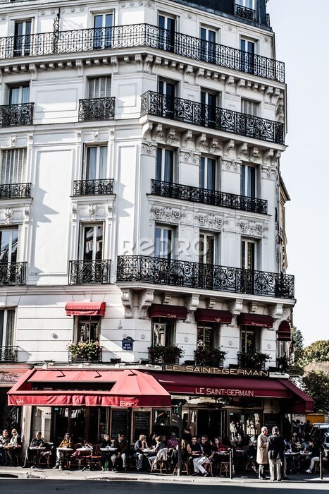 Fototapete Wunderschöne Pariser Architektur