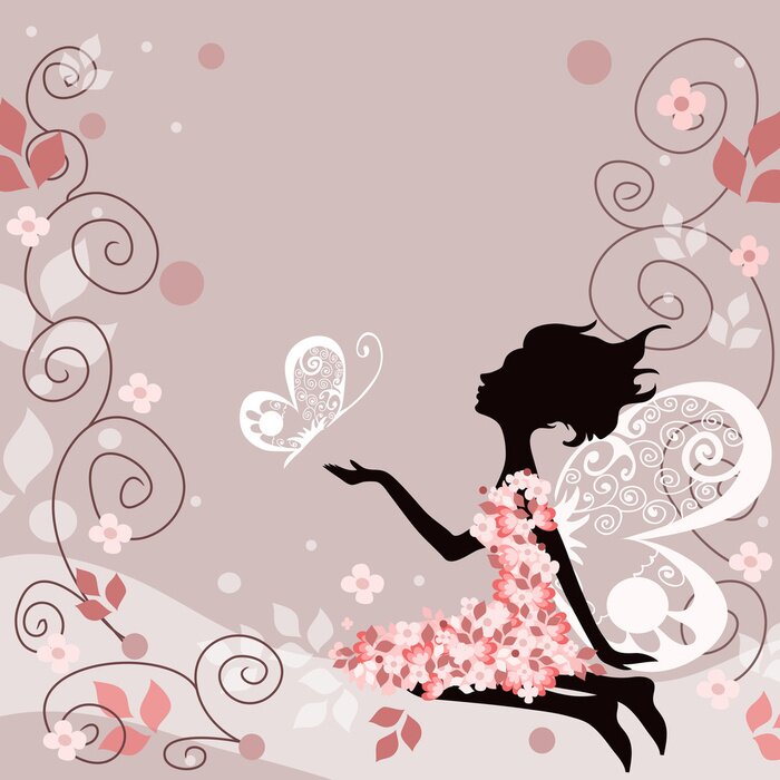 Fototapete Wunscherfüllende Fee