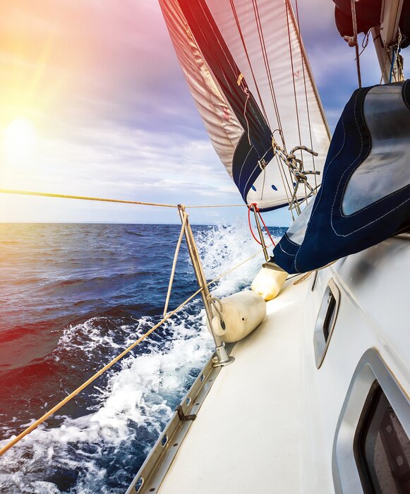 Fototapete Yachtsegel