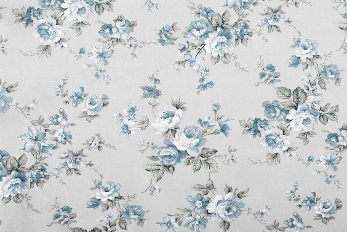 Fototapete Zarte blaue Rosenknospen