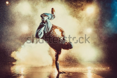 Fototapete Zeitgenössischer Tanz des Jungen