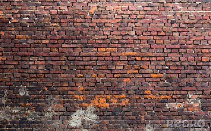 Fototapete Ziegelwand