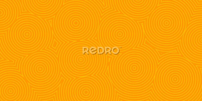 Fototapete Zusammenfassung kreist Hintergrund in den orange Farben ein