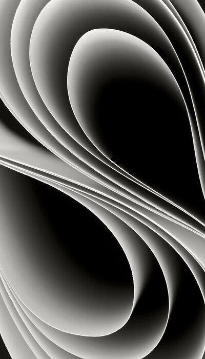 Poster 3d Effekt gefaltetes Papier