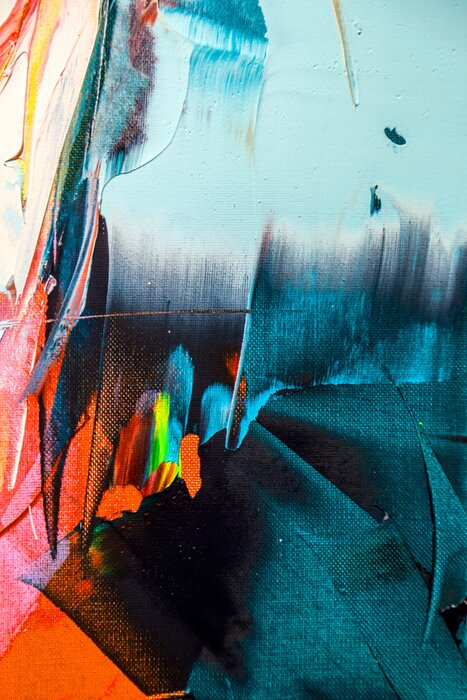 Poster Abstrakt bunte Textur