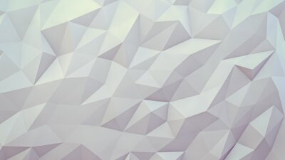abstrakte 3D-Darstellung Hintergrund. Techno Dreiecks Low-Poly-Hintergrund