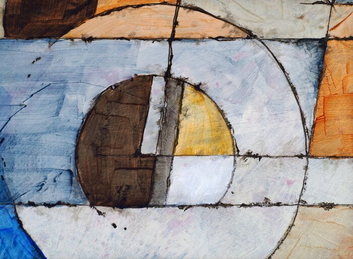 Poster Abstrakte Malerei