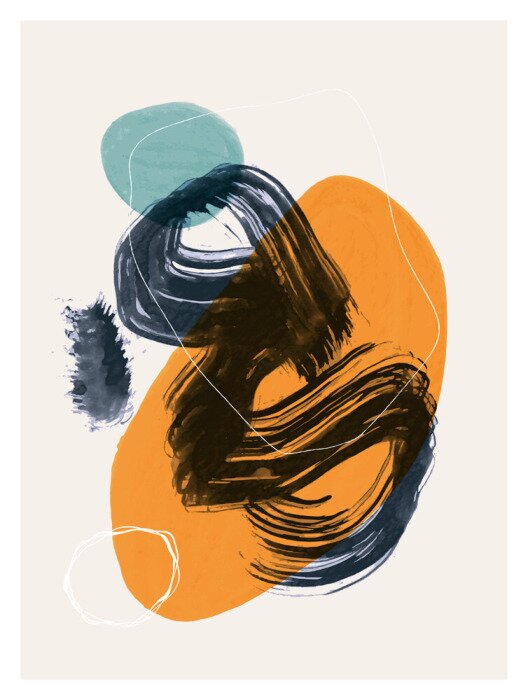 Poster Abstrakter Minimalismus