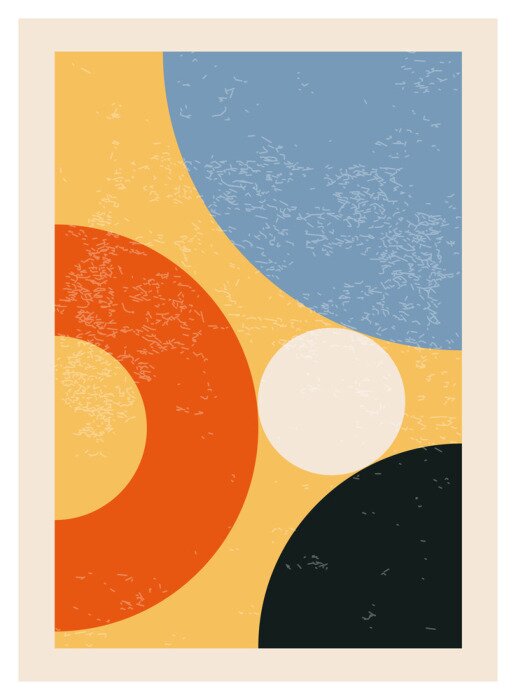 Poster Abstraktion in XXL-Version