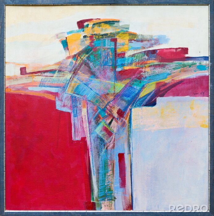 Poster Abstraktionismus Tachismus