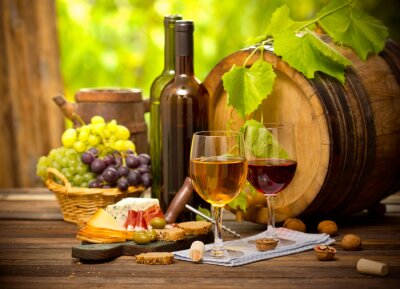 Alkoholische Getränke aus Weintrauben