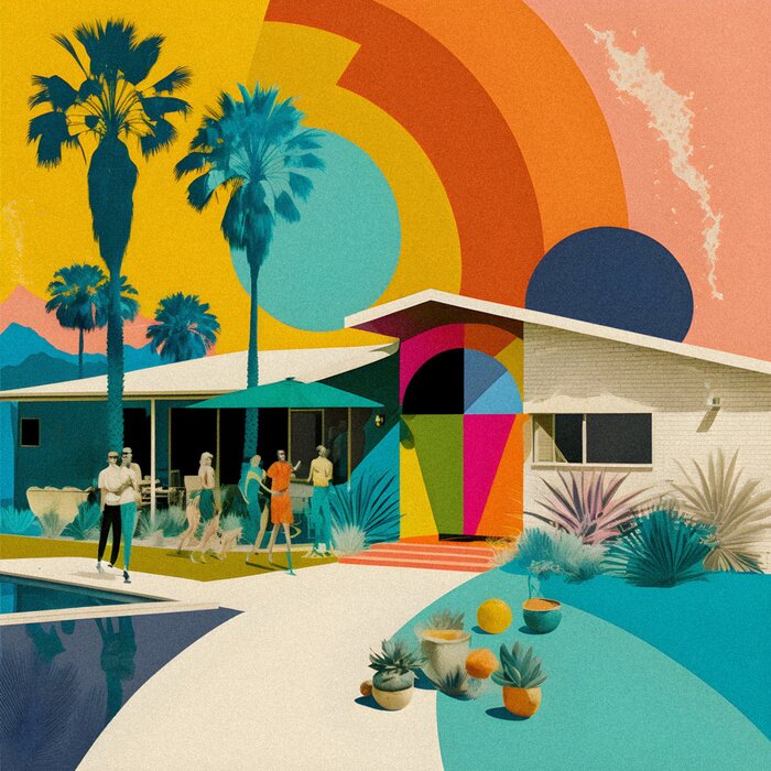 Poster Alltag, Pop-Art-Collage