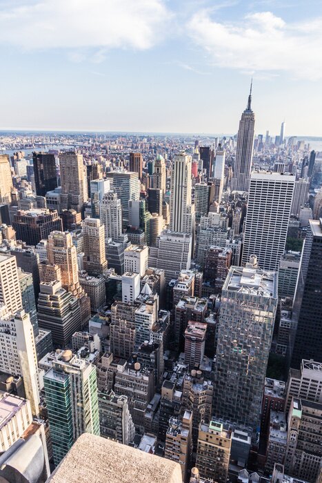 Poster Amerika New Yorker Skyline