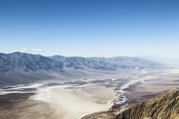 Poster Amerikanische Landschaft aus der Luft gesehen