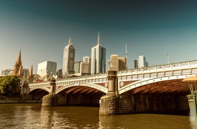 Ansicht von Melbourne in Australien