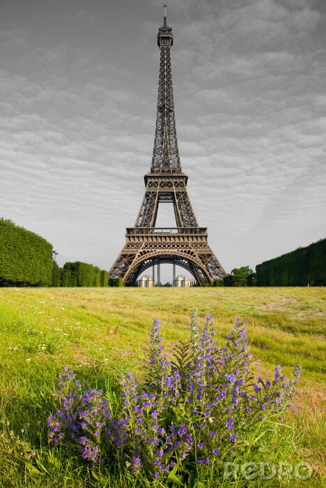 Poster Architektur des Eiffelturms