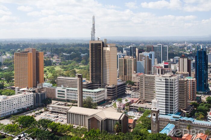 Poster Architektur in Nairobi
