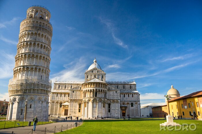 Poster Architektur von Pisa