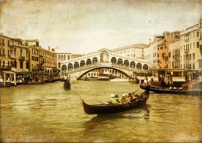 Architektur von Venedig auf der Landschaft
