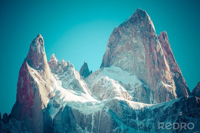 Poster Argentinische Berge auf der Landschaft