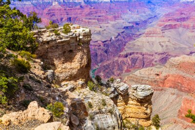 Arizona und Landschaft von Grand Canyon
