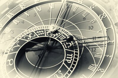 Poster Astronomische Uhr