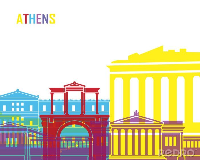 Poster Athen Wiege Europas