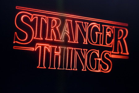 Poster Aufschrift Stranger Things