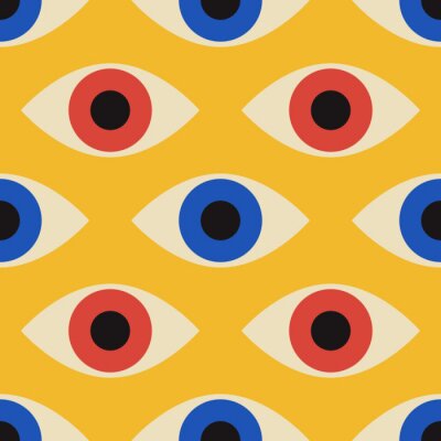 Augen Muster Bauhaus