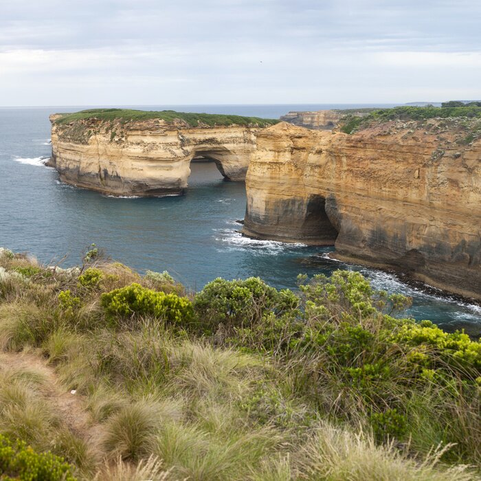 Poster Australische Küstenlandschaft