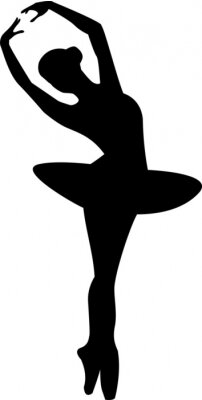 Sticker Ballerina